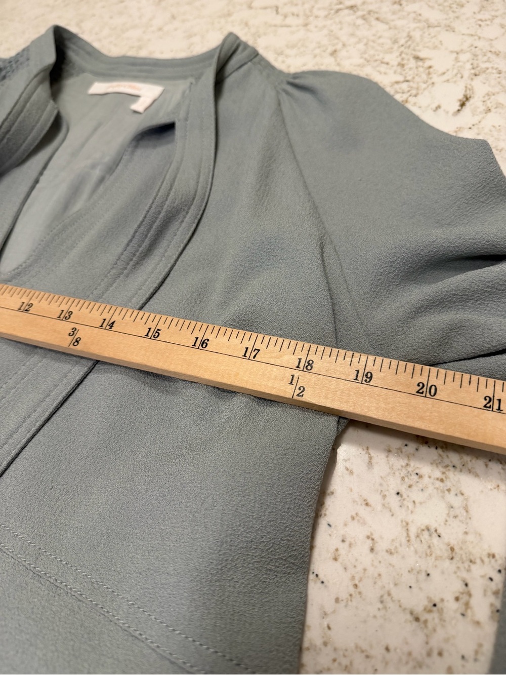 See By Chloé Dove Gray Tie-Neck Shift Dress - Picture 9 of 14